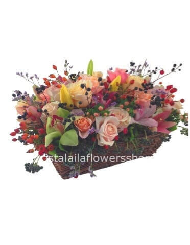 Cestino Portafiori In Iuta Per Matrimonio | 15 Cm Con Ciondolo | Per Bambina Fiori O Petali